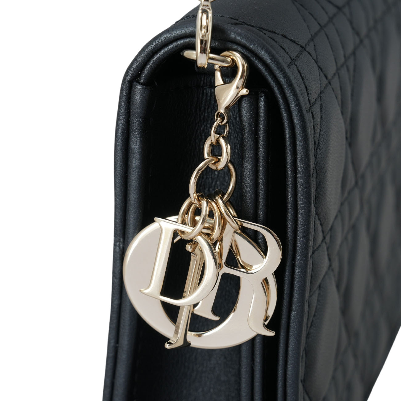 CHRISTIAN DIOR(USED)크리스찬디올 램스킨 레이디디올 WOC